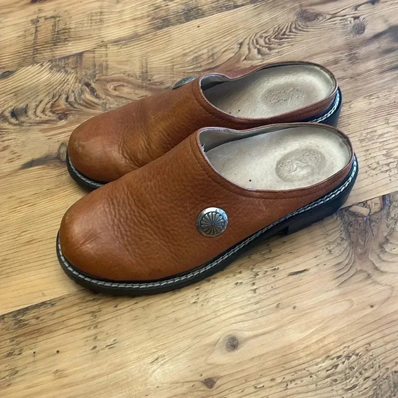 Maya leather mules size 7 - Picture 3 of 9